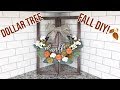 DOLLAR TREE FALL DIY! | Window Pane Wreath