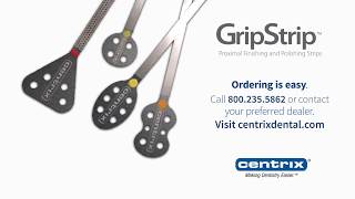 GripStrip™ Diamond-coated Interproximal Finishing & Polishing Strips