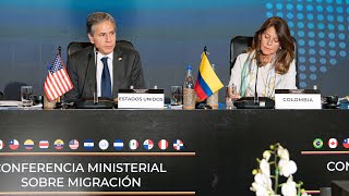 Secretary Blinken's remarks at the Regional Migration Ministerial, in Bogota, Colombia