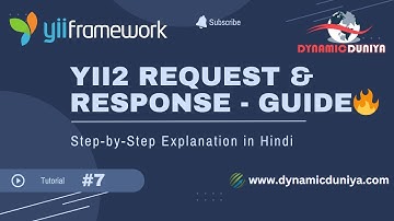Yii2 Request & Response Handling + File Download | Complete Hindi Guide | Tutorial 7