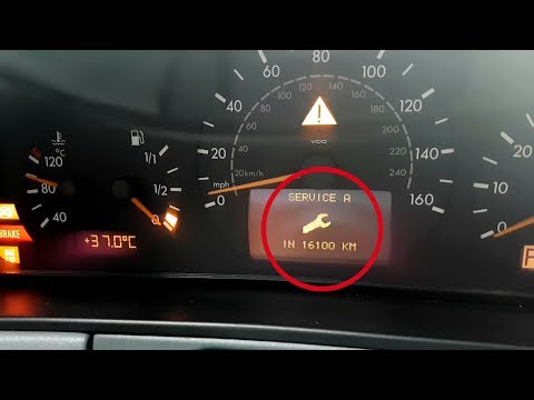 Reset Service Reminder on Mercedes W210 Restyling (1999-2002)