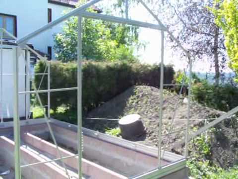 Gartentagebuch 2010 Das Gewächshaus Teil 5 - YouTube