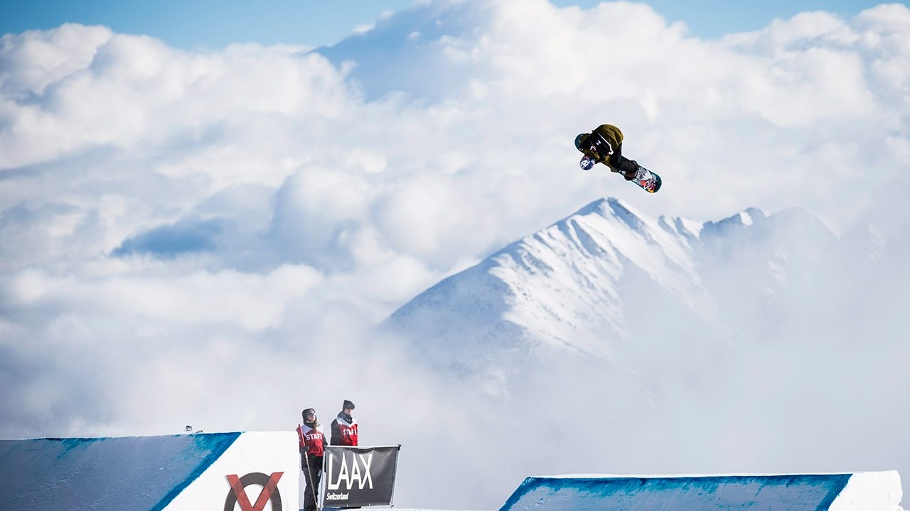 Max Parrot, Mark McMorris, Tyler Nicholson in Laax slopestyle CBC Sports 