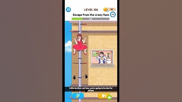 Annoying Puzzle Game - Level 106 - Escape from the crazy fans.