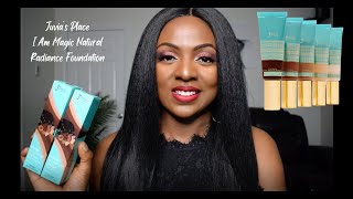 Juvia's Place I am Magic Natural Radiance Foundation | Side by Side Comparison | Wear Test