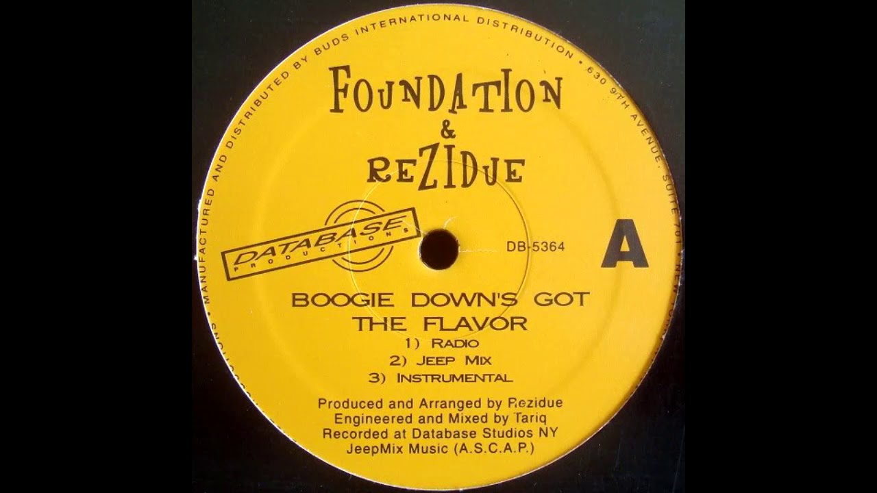 Foundation & Rezidue - Boogie Down's Got The Flavor (1996 |Hip Hop | Conscious) Foundation & Rezidue - Boogie Down's Got The Flavor (1996 |Hip Hop | Conscious)