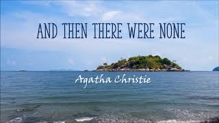 And Then There Were None By: Agatha Christie Book Trailer