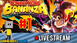 GameBot Streams - Donkey Kong Bananza - Part 1
