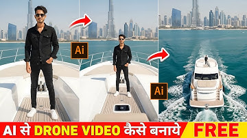 Drone shot ai video editing | Drone wala video kaise banaen | Drone video kaise banaye 