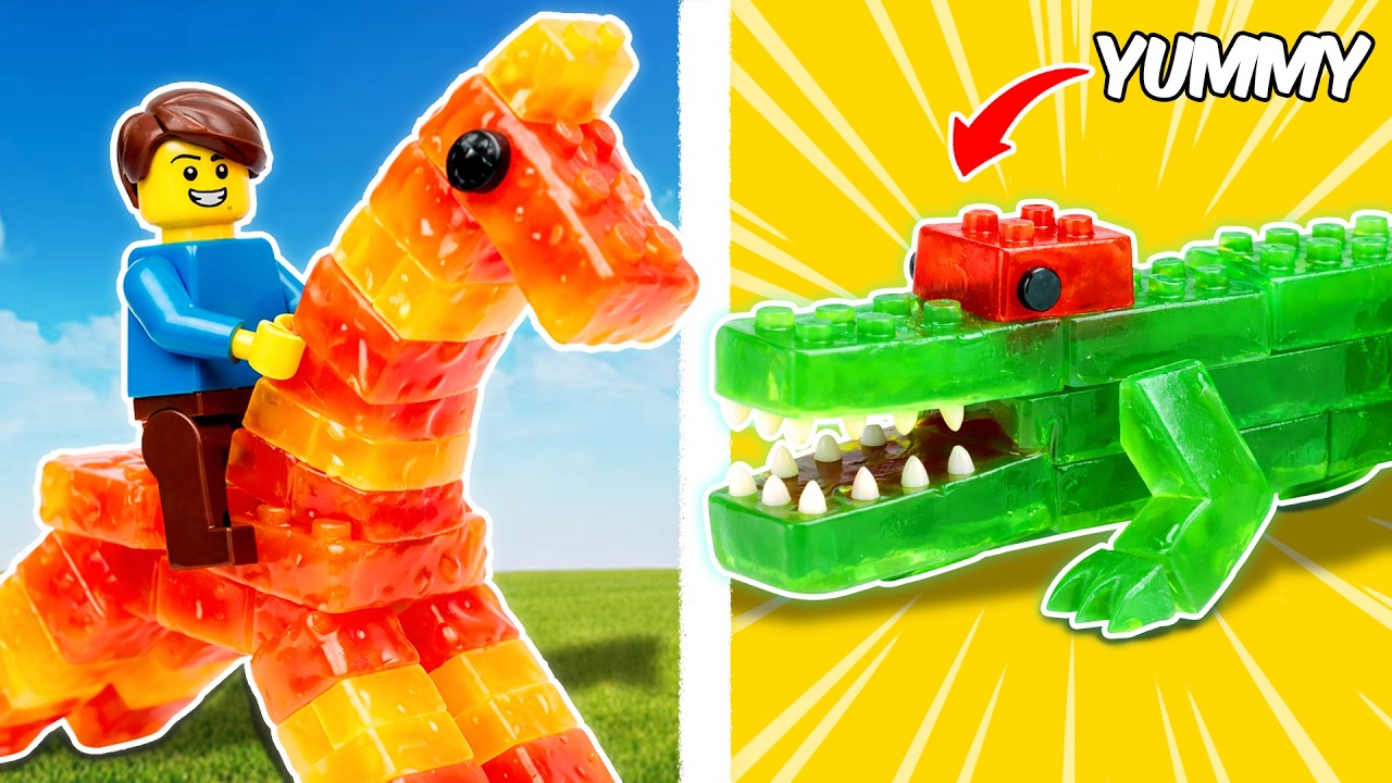 How To Make LEGO Animal: Horse, Crocodile, Dinosaur..JK Bricks