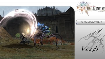 Final Fantasy XIV v1.23b: Gladiator Combat
