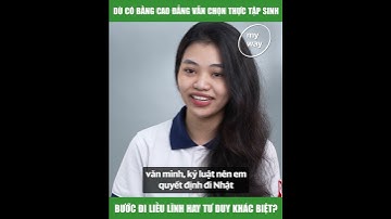 Dù có bằng Cao đẳng vẫn chọn Thực tập sinh, bước đi liều lĩnh hay tư duy khác biệt? | Myway | Esuhai