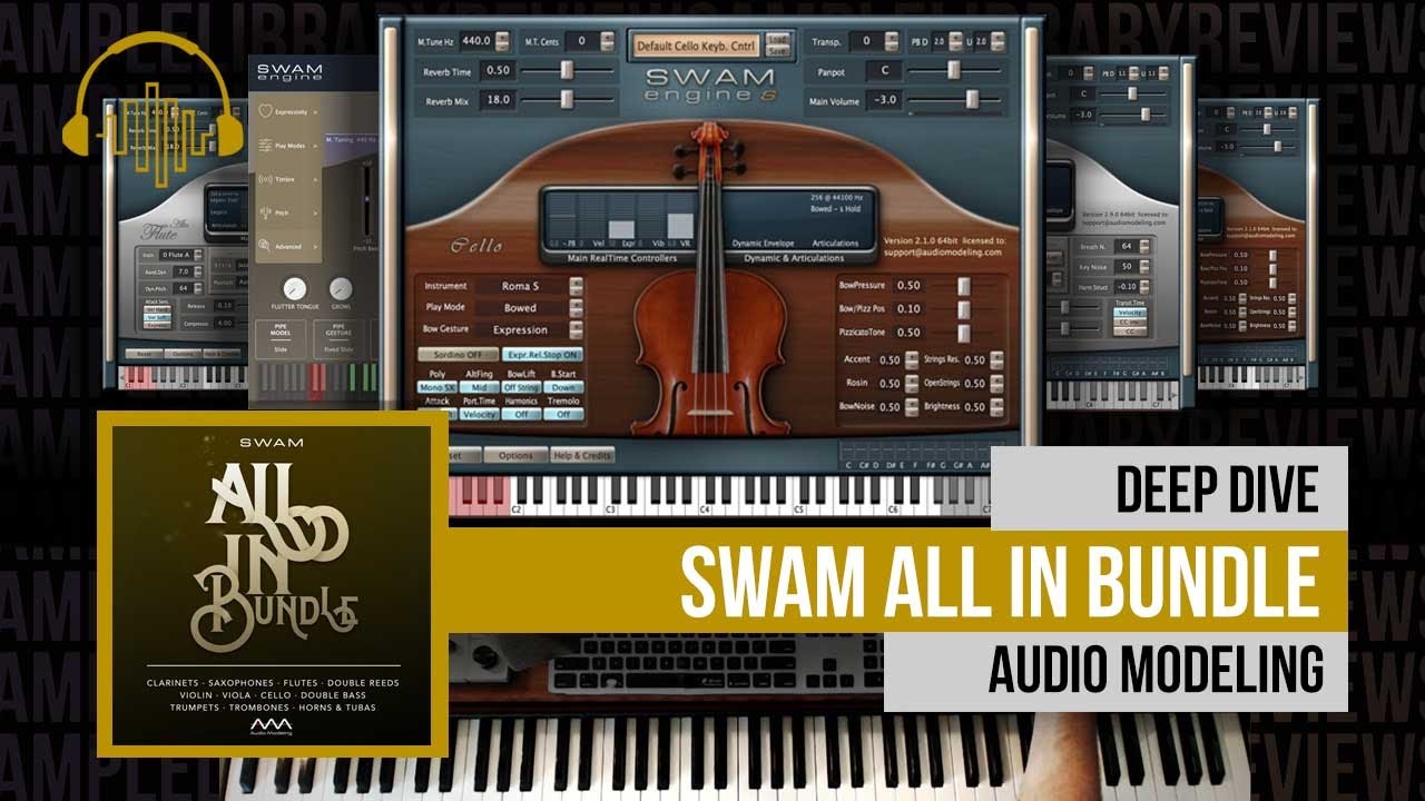 bjerg tab hungersnød Review: SWAM All in Bundle by Audio Modeling - Sample Library Review