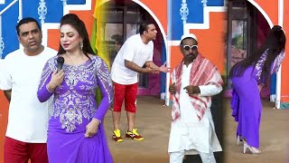 Qaiser Piya with Nida Chaudhary | Comedy Clip | Stage Drama 2023 | Punjabi Stage Drama