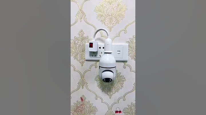 360 Wifi Light Bulb Auto Tracking Camera⁠. Product Link in the Comments!⁠