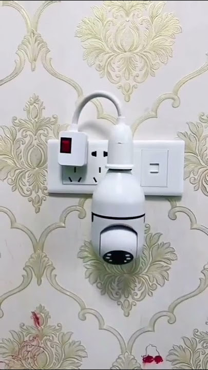 360 Wifi Light Bulb Auto Tracking Camera⁠. Product Link in the Comments!⁠