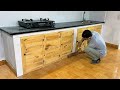 Interior design for your kitchen  making kitchen cabinets simple for beginners  how to  diy