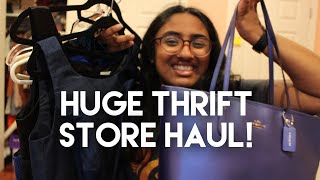HUGE try-on THRIFT store HAUL! ( sustainable, environmentally-friendly, and cheap!!): the thred up! by Manjari G 391 views 3 years ago 12 minutes, 47 seconds