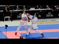 4K. Female Team Kumite. SPAIN vs IRAN.  World Karate Championship 2018