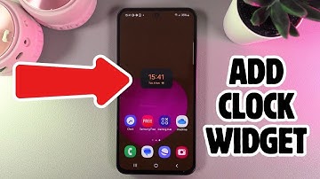 How to Add a Digital Clock Widget to Your Samsung Galaxy S24 FE Home Screen