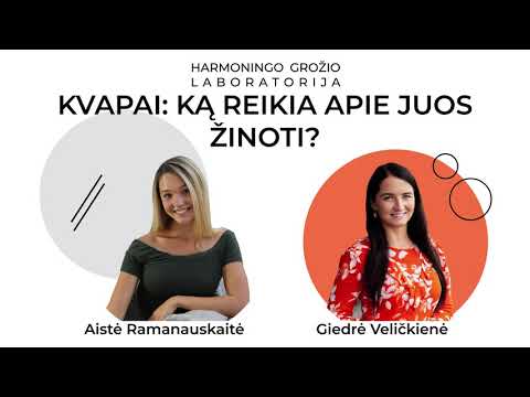 Video: Kaip Kvapai Veikia Nuotaiką Ir Savijautą