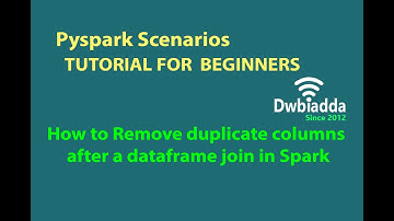 How to Remove duplicate columns after a dataframe join in Spark | Pyspark questions and answers