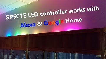 SP501E works with Google Home & Alexa for pixel LED