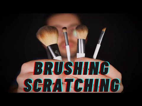 asmr MIC BRUSHING | MIC SCRATCHING