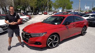 Is the 2021 Honda Accord 2.0T the better sport sedan than a Camry XSE?