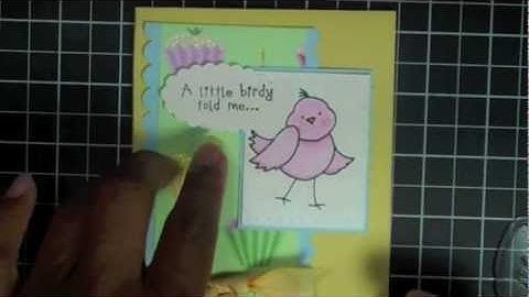 A little birdy told me using HoneyPOP paper