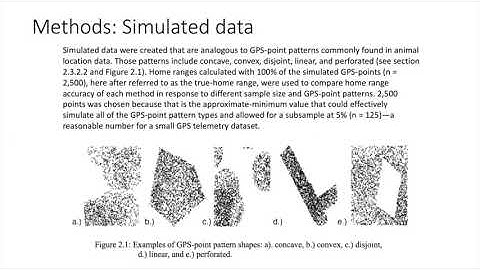 HOW DOES GPS-POINT PATTERN SHAPE AND SAMPLE SIZE AFFECT TIME-BASED HOME RANGE ESTIMATES?