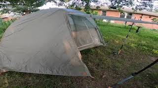 Big Agnes Copper Spur - my first set up and use