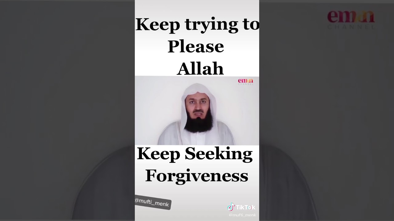 Keep Seeking Forgiveness From Allah Youtube