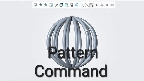 Creo Parametric #11(Pattern Command).@IIcadStudio #creo #video #cad #beginner #art #easy #tutorial 
