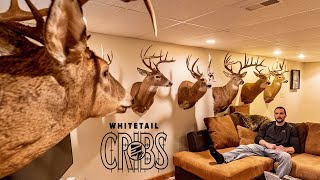 Whitetail Cribs: OHIO Man Cave Stacked With Nontypical Whitetails