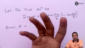 Variational Methods of Least Square 2 Dimensions
