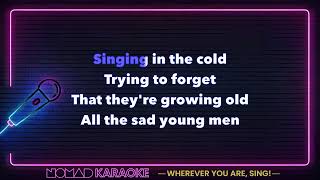 Rickie Lee Jones - The Ballad Of The Sad Young Men (Karaoke)