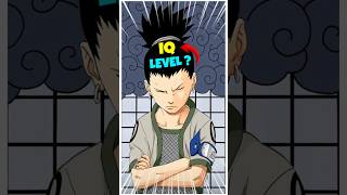 Which Naruto Character Has The Highest Iq Level ?