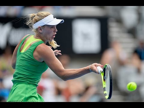 Rejsebureau Spænde forpligtelse 2017 Apia International Sydney First Round | Caroline Wozniacki vs Monica  Puig | WTA Highlights - YouTube