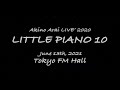 Akino Arai acoustic LIVE TOUR 2020 "Little Piano vol.10” in Tokyo highlights.