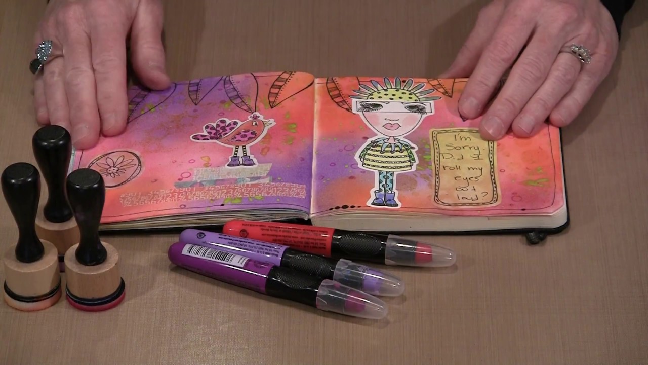 BLENDING Techniques with Art Crayons • Using Marabu Art Crayons