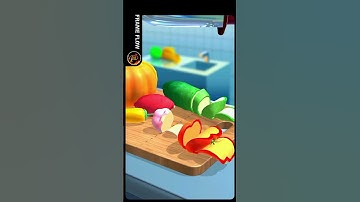 Oddly Satisfying Slicing | Relaxing Gameplay | 3D #ASMR #Satisfying #Shorts