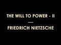 フリードリヒ・ニーチェによる力への意志（第2巻、第3巻および第4巻）-フルオーディオブック