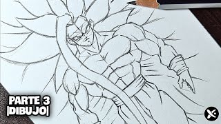 [ASMR] Cómo dibujar a Goku Infinito ?? (Tiempo Real) Tutorial | Parte 3