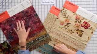 How to Mix and Match Batiks and Cotton Prints in Quilting by Edyta Sitar -- Fat Quarter Shop Website: http://fatquartershop.com Quilt: http://www.fatquartershop.com/homestead-quilt-pattern-laundry-basket Fabric: http://www.