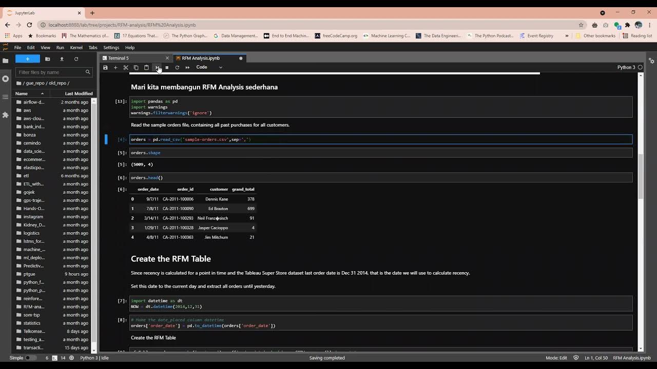 RFM Analysis dengan menggunakan Python - YouTube