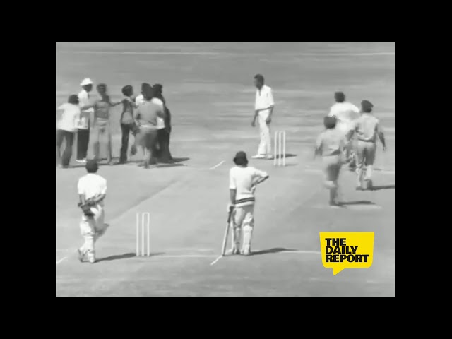 Trending Cricket video of 1975  - Brijesh Patel Batting class=