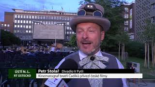 ÚSTÍ NAD LABEM: Kinematograf bratří Čadíků přivezl české filmy