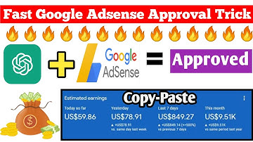🤑How To Get Adsense Approval Using ChatGPT In 2023 || Copy-Paste Method Using ChatGPT