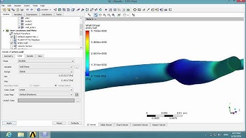 Simcafe: 3D Bifurcating Artery in FLUENT, Numerical Results #4
